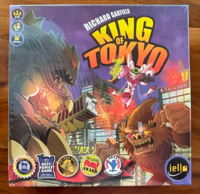 King of Tokyo Richard Garfield Board Game 2014 - FACTORY SEALED