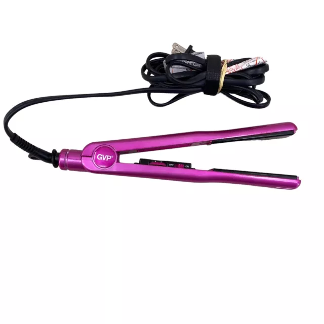 Ceramic Flat Iron 1 Inch GVP Generic Value Products Hot Pink ION Tested Works