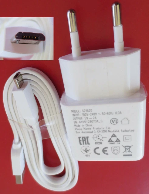 ORIGINAL 2.4 LADEGERÄT S21A20 Netzteil weiß USB Ladekabel + plus micro ...