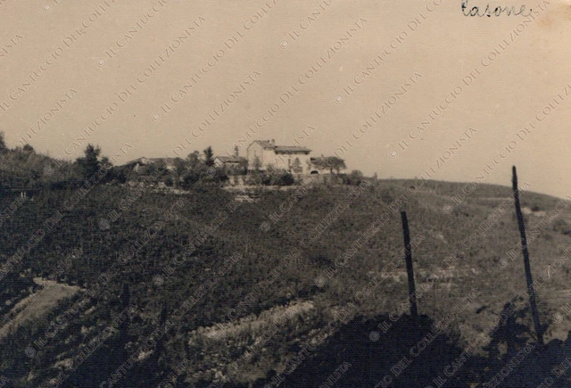 1941 MONTEVENEROSO Canneto Pavese Casone Museo Salvini  Pavia Foto Cartolina