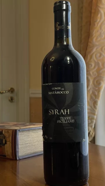 Vino rosso SYRAH Conte di Matà Rocco Terre Siciliane