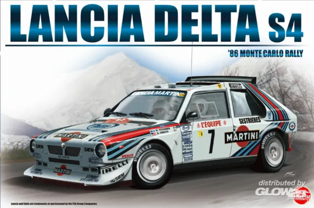 NUNU-BEEMAX: Lancia Delta S4 Martini '86 Monte Carlo in 1:24 [4545024030]