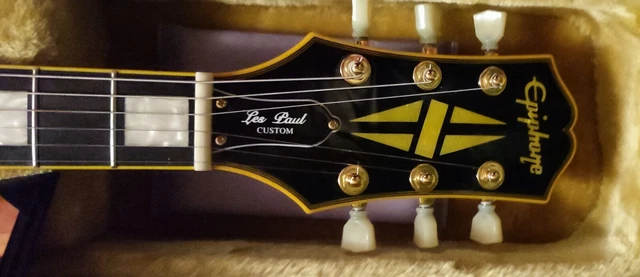 Epiphone Les Paul Custom Black Beauty signature Joe Bonamassa 3