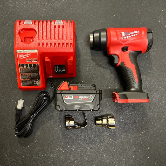 Milwaukee Tool 268820 M18 Compact Heat Gun, Cordless Heat Gun