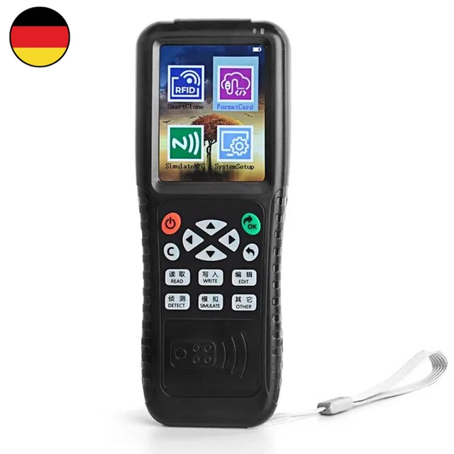125khz 13 56 mhz nfc smart card reader writer rfid kopierer x100 usb