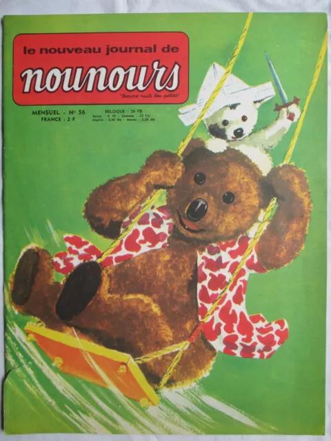 Le Journal De Nounours 1969 Bonne Nuit Les Petits Ortf  N° 56