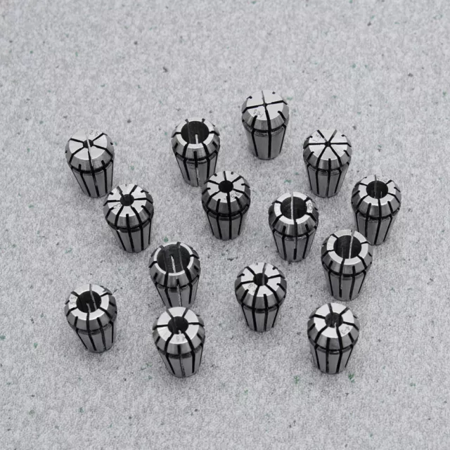 15 Pcs Mill Holder Drill Chuck Spring Collet Engraving Machine Small Hole