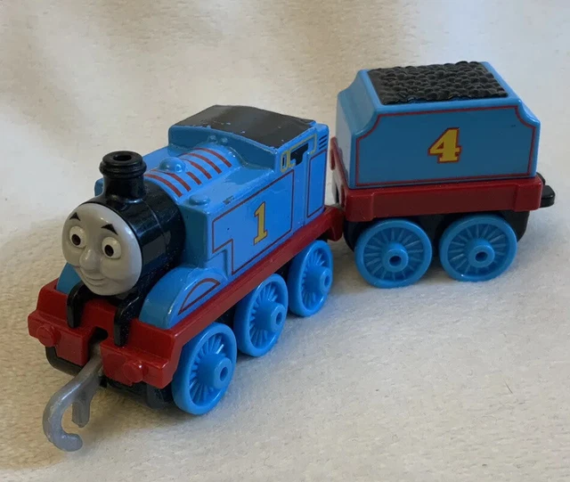 THOMAS THE TRAIN Friends Trackmaster Push Along Gordon Metal Engine