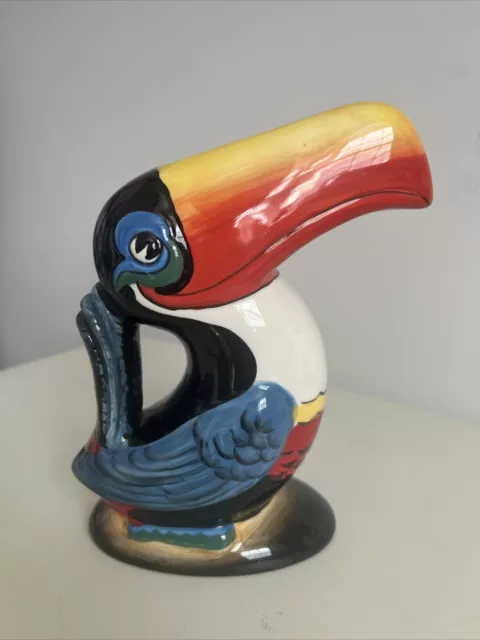 Vintage Collectible Guinness Toucan Small Ceramic Jug By Enesco Mint Condition