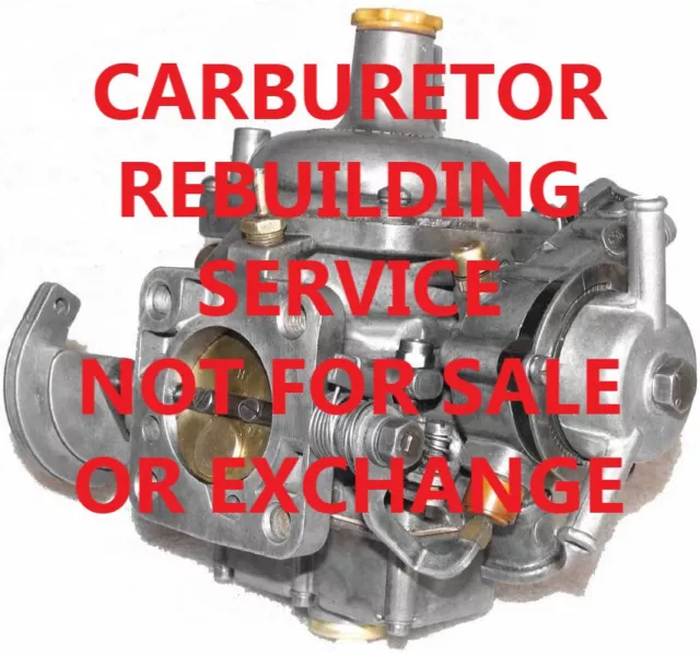 1975-80 MG MGB Zenith Stromberg 175CD5-T Carburetor Rebuilding Service