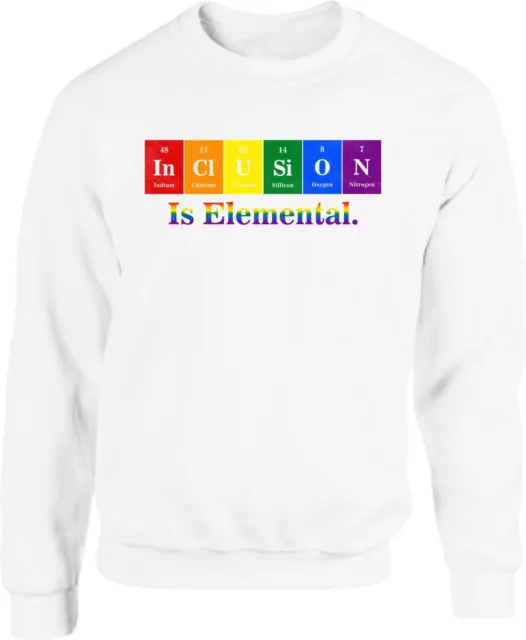 Periodensystem Pullover Wissenschaft Chemie LGBT Gay Pride Sweatshirt