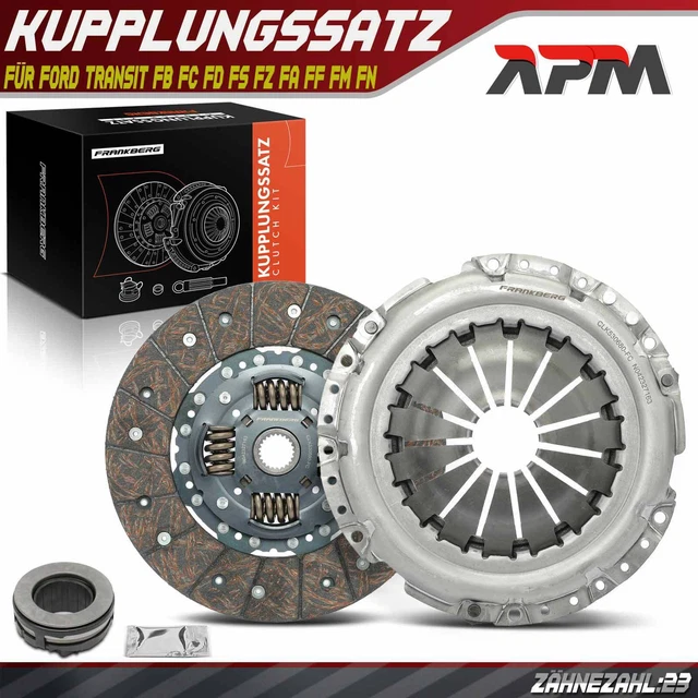 Frankberg Pompe à Eau Compatible Ford Transit FA FB FC FD FM FN FS FZ 2.4L 2000-2014 Et Land Rover Defender LD L316 2.4L 2007-2016 Diesel - Réf. 1146965