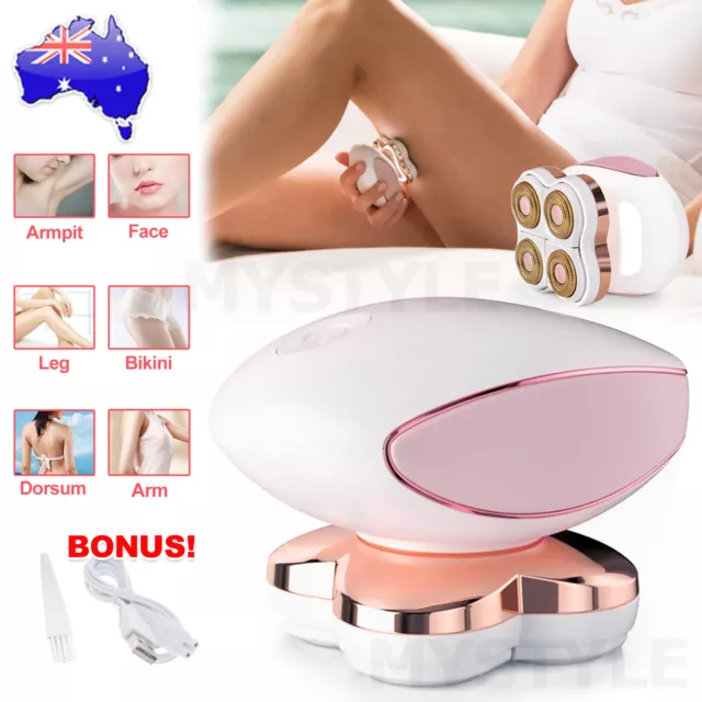 Women Electric Epilator Facial Hair Remover Removal Body Arm Legs Bikini Shaver