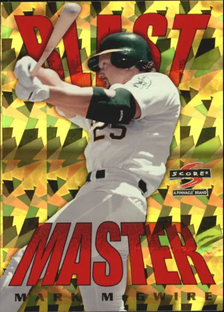 A1252- 1997 Score Blast Maestri #2 Mark Mcgwire Moneta - Nm-Mt