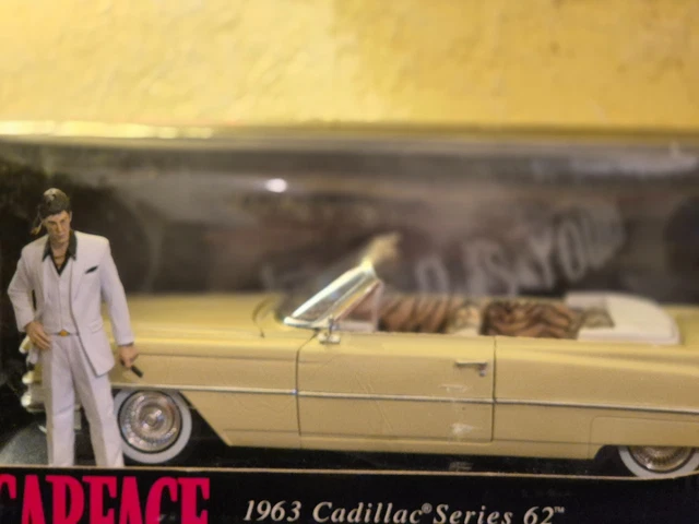 Figurine Al Pacino Scarface – 1/18 – Résine – Pour Diorama Autoart Ou Ertl