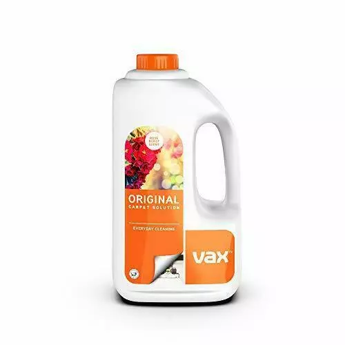 Vax Original Carpet Cleaner Solution Shampoo Rose Scent Cleaning 1.5L