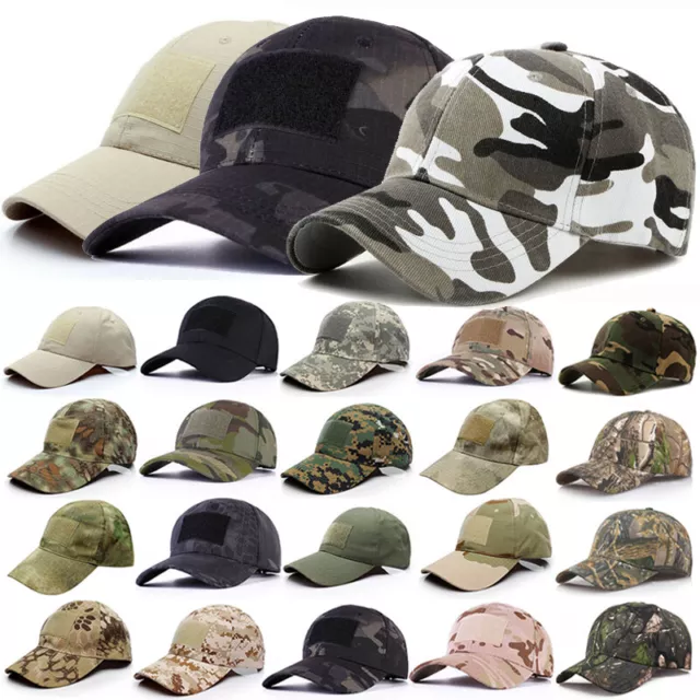 Multicam Baseball Cap New Hat Airsoft Army Casual Camo Camouflage Caps