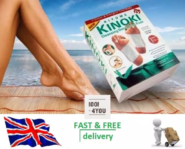 Kinoki Detox Foot Patch Pads Feet Patches Remove Body Toxins Weight Loss