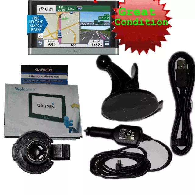 Garmin nuvi 2597LMT with updted 2022 maps & free lifetime maps and traffic