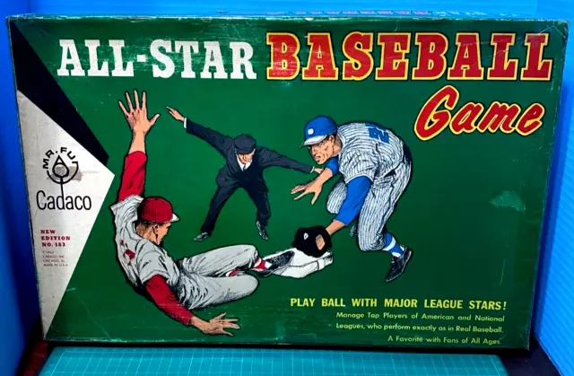 GAME SET: Cacado All-Star Baseball 1962 (160 Discs: 1962 & 2023) FAIR CONDITION