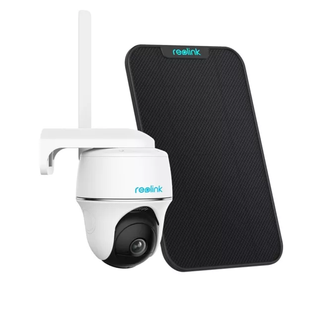 [Renewed]Reolink GoPT Caméra surveillance extérieure 1080P 3G/4G LTE solaire