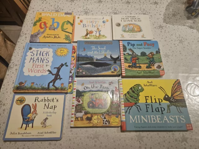 Young Childrens Picture Story Book Bundle x 9 Julia Donaldson & more