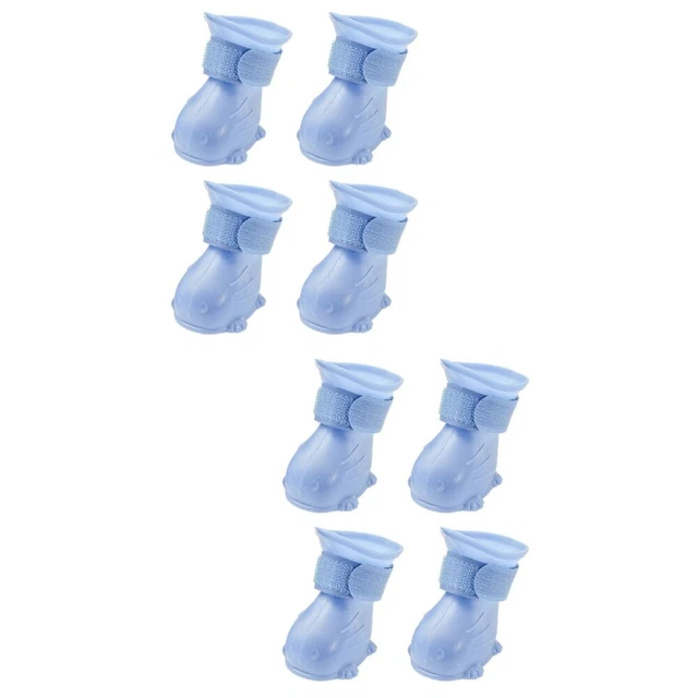 2 PCS WINTER Pet Shoes Dog Rain Outdoor Waterproof Boots Sticker £14.29