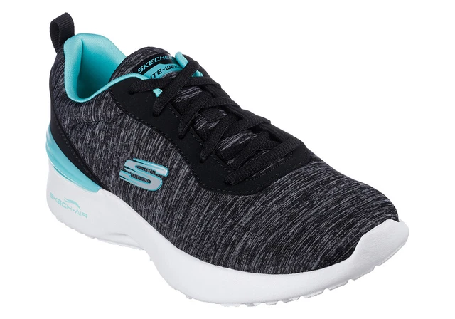 NEW WOMENS SKECHERS SPORT SKECH AIR DYNAMIGHT PURE SERENE Black