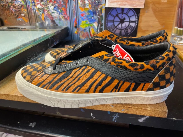 VANS NEW BOLD Ni SP Mixed Media Marmalade/Antique Tiger King Croc