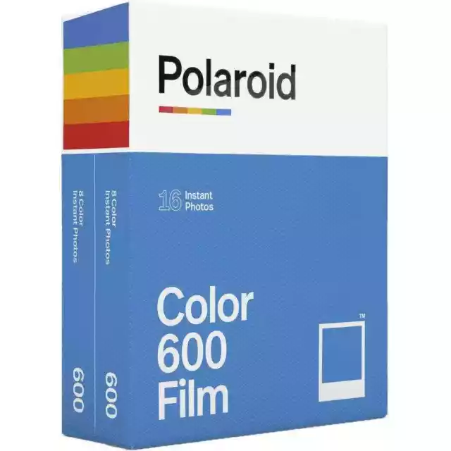 Polaroid Color 600 Instant Film Twin Pack Expired 2