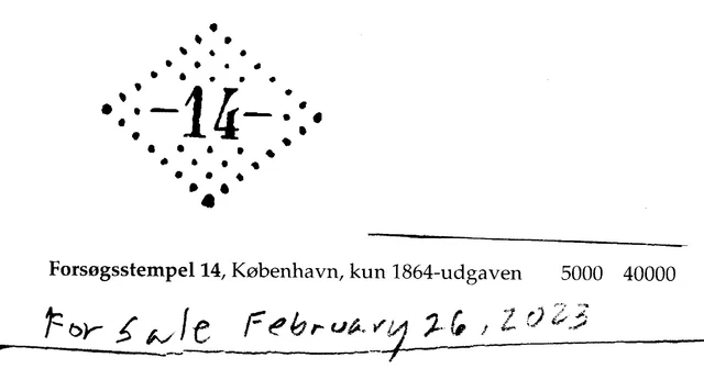 Denmark: Scott  - 11 used defective stamps / 11 stemplet frimærker med defekt. 2