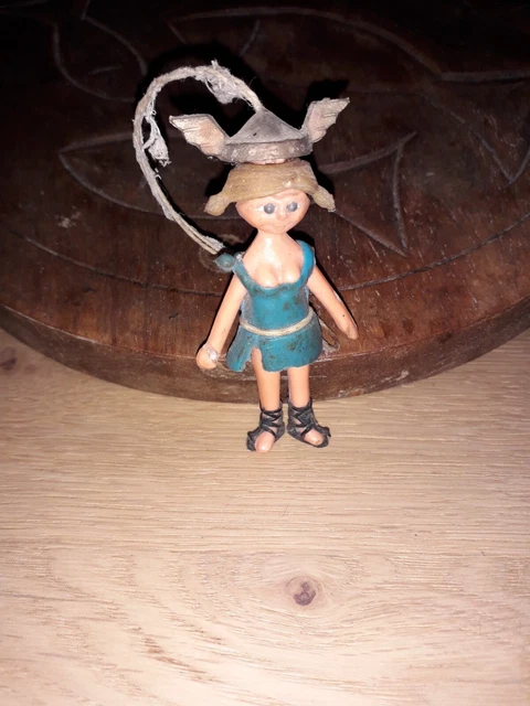 FIGURINE PLAYMOBIL GUERRIER VIKING GAULOIS BARBARE VIKINGS GAULOIS