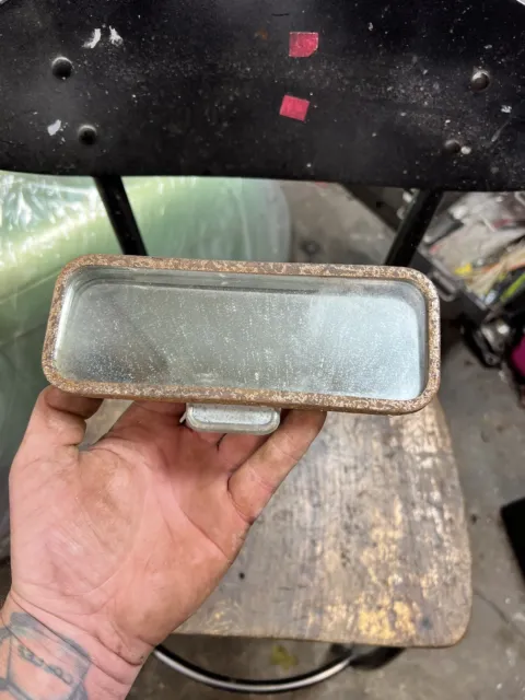 VINTAGE ACCESSORY 1940’s 1950’s Day Night Rearview Mirror Ford Plymouth Chevy OG