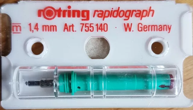 Rotring 755 140 rapidograph 1,40 mm - Zeichenkegel - NOS