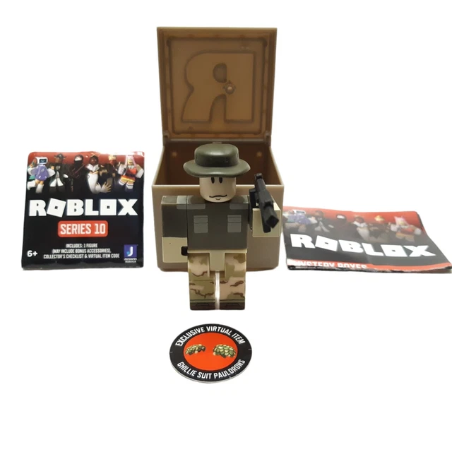 ROBLOX SERIES 10 Apocalypse Rising 2 Special Forces Figure With Virtual