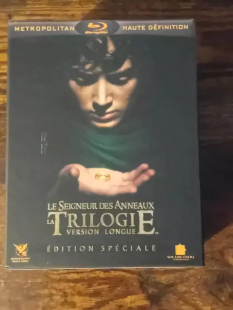 Blu ray le seigneur des anneaux la trilogie version longue édition spéciale