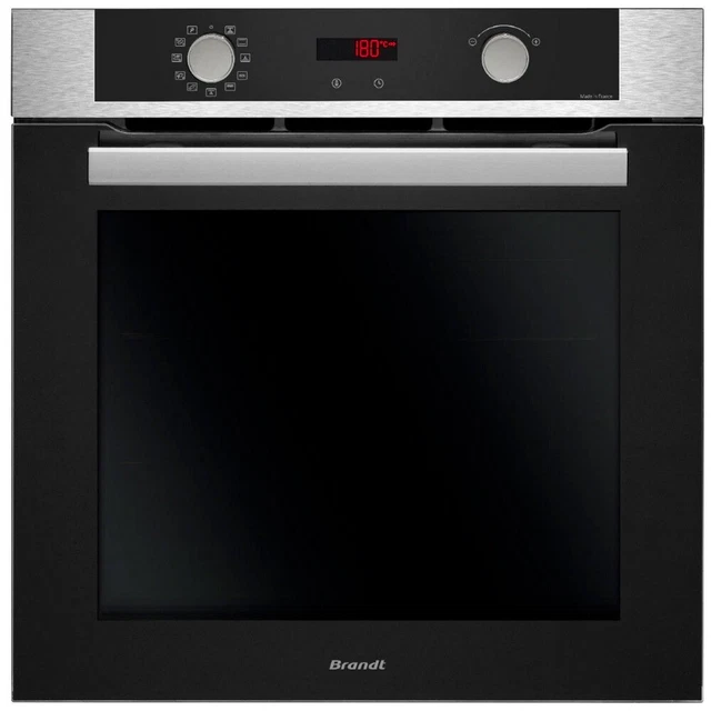 brandt four intégrable multifonction 67l 60cm pyrolyse inox BOP2112X