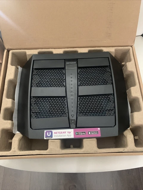 NETGEAR Nighthawk X6 router WiFi intelligente (R8000) - AC3200 Tri-band