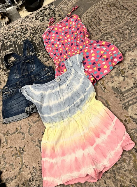 Bundle Of Girls Clothes Age 6-7 Years GEORGE NEXT M&S Large Lot VGC 21