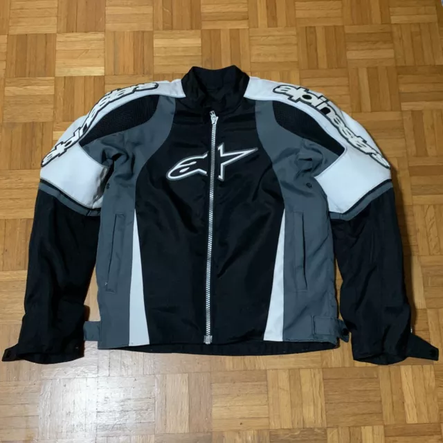 Giacca Da Moto Motor Jacket Alpinestars Taglia S Con Protezioni E Gilet Interno