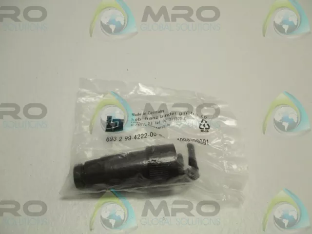 Binder 693299-4222-00-04 Connector * New In Factory Bag *