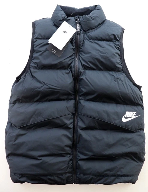 Nike Sportswear Synthetic Fill Gilet Jacket - Black Dr1888-010 Boys Girls - M L