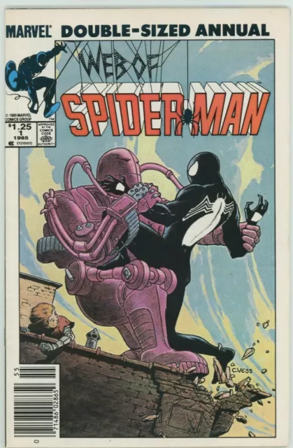 Web of Spider Man Annual #1 (Sep. 1985, Marvel)