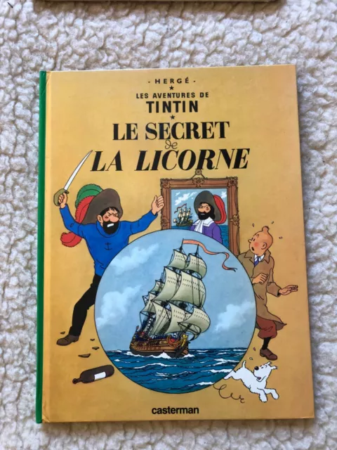 Bd Tintin Album  Le Secret De La Licorne  1979