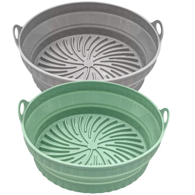 Fodere In Silicone Per Friggitrice Ad Aria - Set Da 3 | Riutilizzabili | Perfette Per Friggitrici 3.5-5.5L | Rivestimento Antiaderente - Foto 9