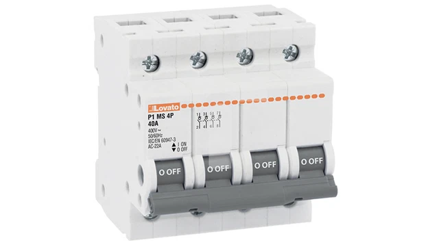 Interrupteur - sectionneur Vistop - 4 Pôles - 63A - Commande