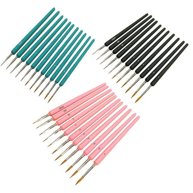 Linienbürste Pinsel Streichen 18-19,6 Cm Bürsten Verschiedene Größen Zubehör
