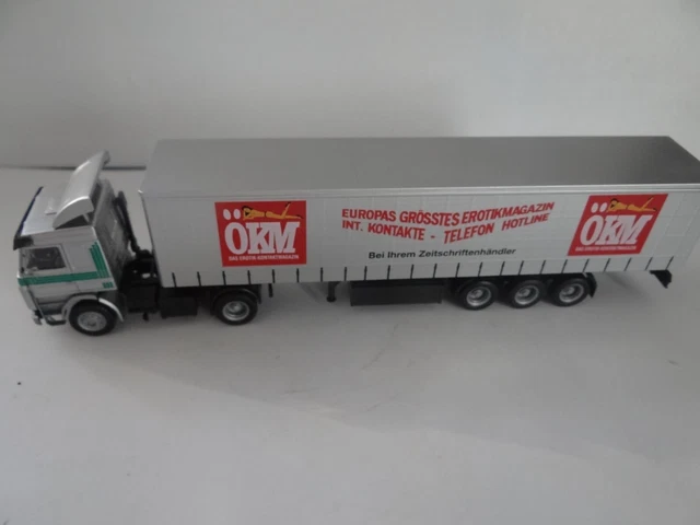 Camion Scania Semi-remorque TLP – Herpa 1/87 – Miniature Poids Lourd – Neuve
