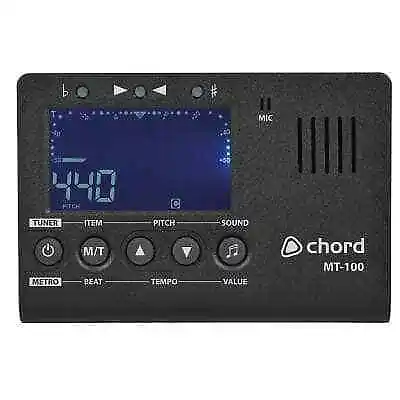 Chord MT-100 Metronome & Tuner Digital Compact Battery Powered Pitch Generator