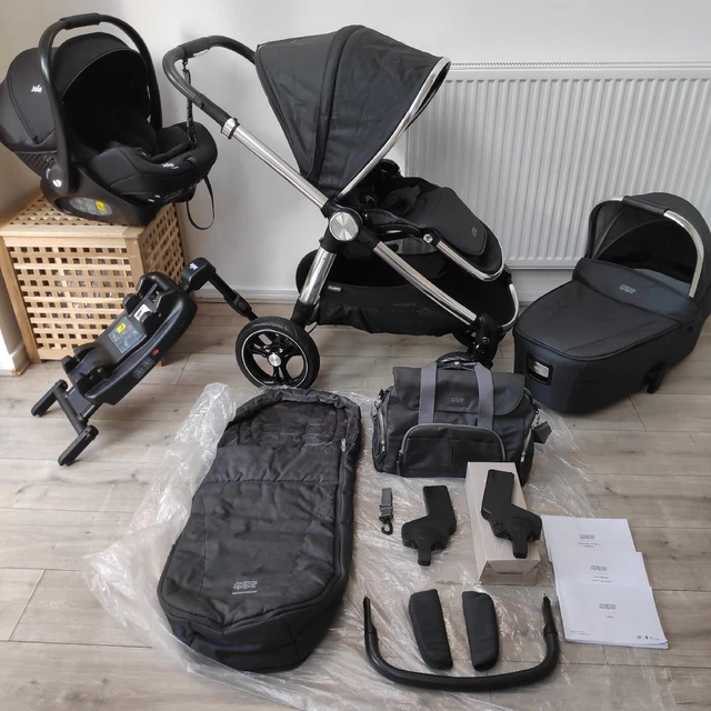 **DAMPFGEREINIGT** Mamas & Papas Ocarro Kinderwagen Reisesystem SIGNATUR ED Kinderwagen